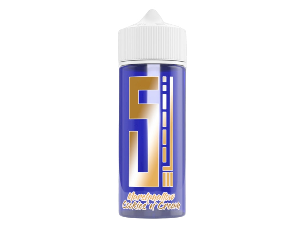 5EL - Blue Overdosed - Longfills 10 ml - Marshmallow Cookies'n'Cream