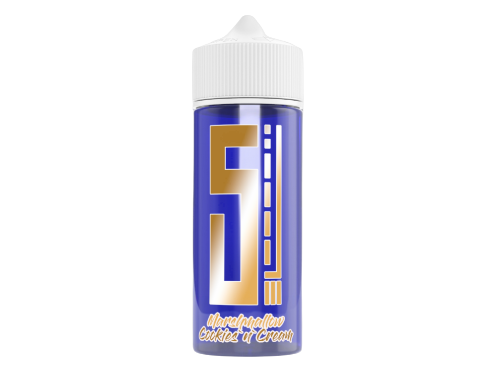 5EL - Blue Overdosed - Longfills 10 ml - Marshmallow Cookies'n'Cream