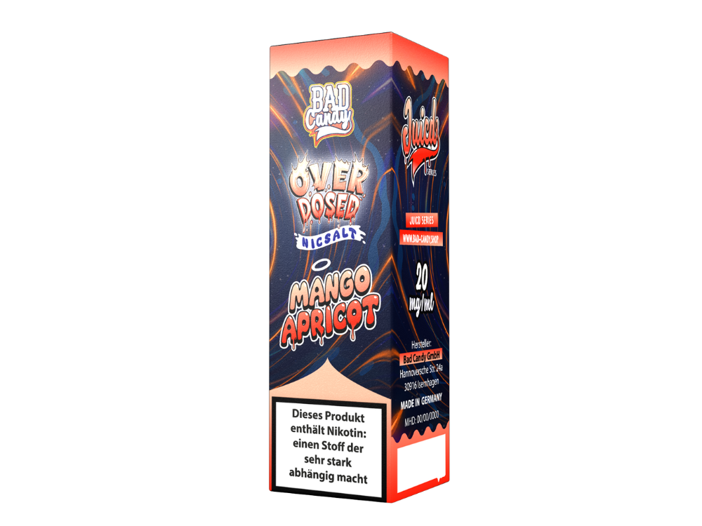 Bad Candy Liquids - Juicd - Nikotinsalz Liquid - Mango Apricot