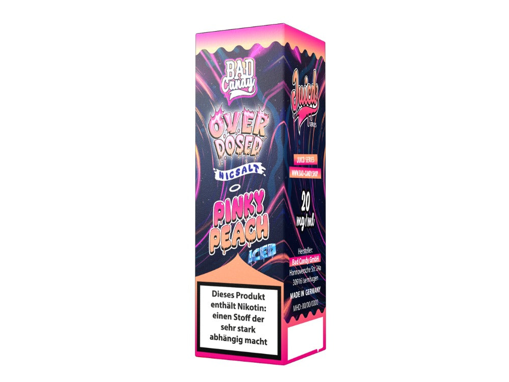 Bad Candy Liquids - Juicd - Nikotinsalz Liquid - Pinky Peach