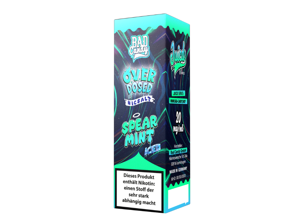 Bad Candy Liquids - Juicd - Nikotinsalz Liquid - Spearmint