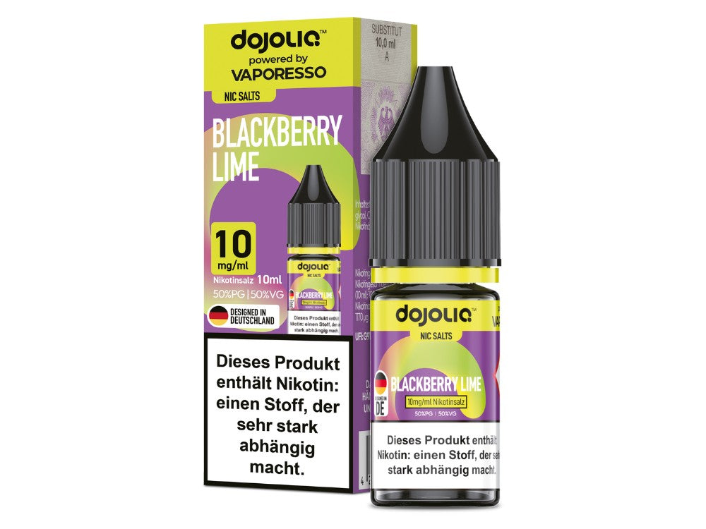 Vaporesso - Dojoliq - Nikotinsalz Liquid - Blackberry Lime
