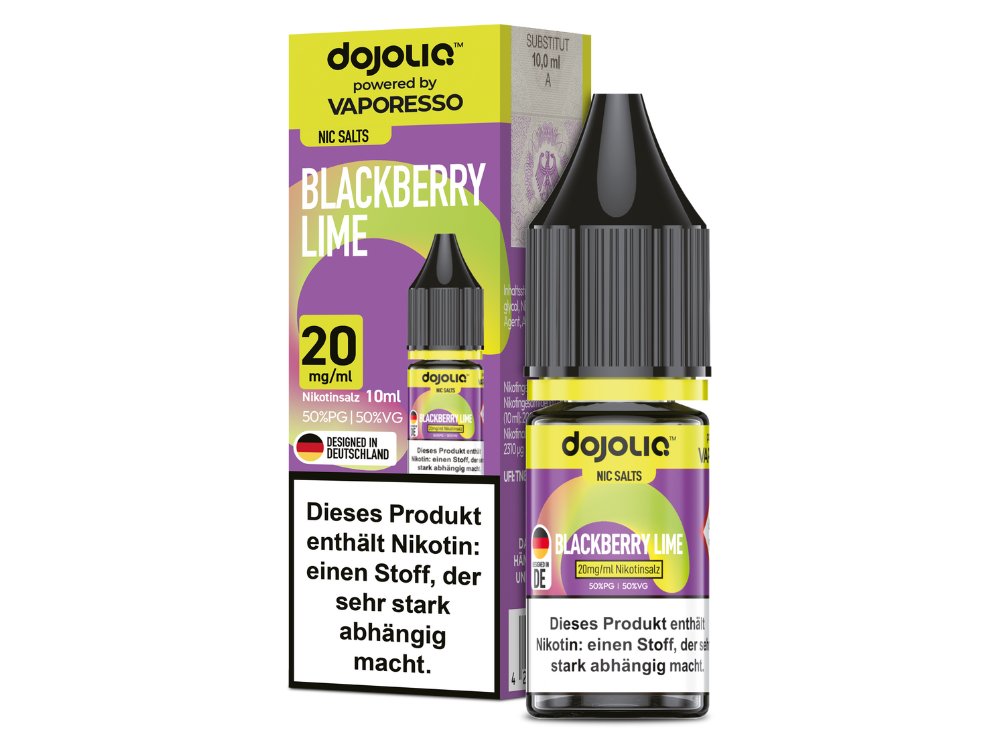 Vaporesso - Dojoliq - Nikotinsalz Liquid - Blackberry Lime