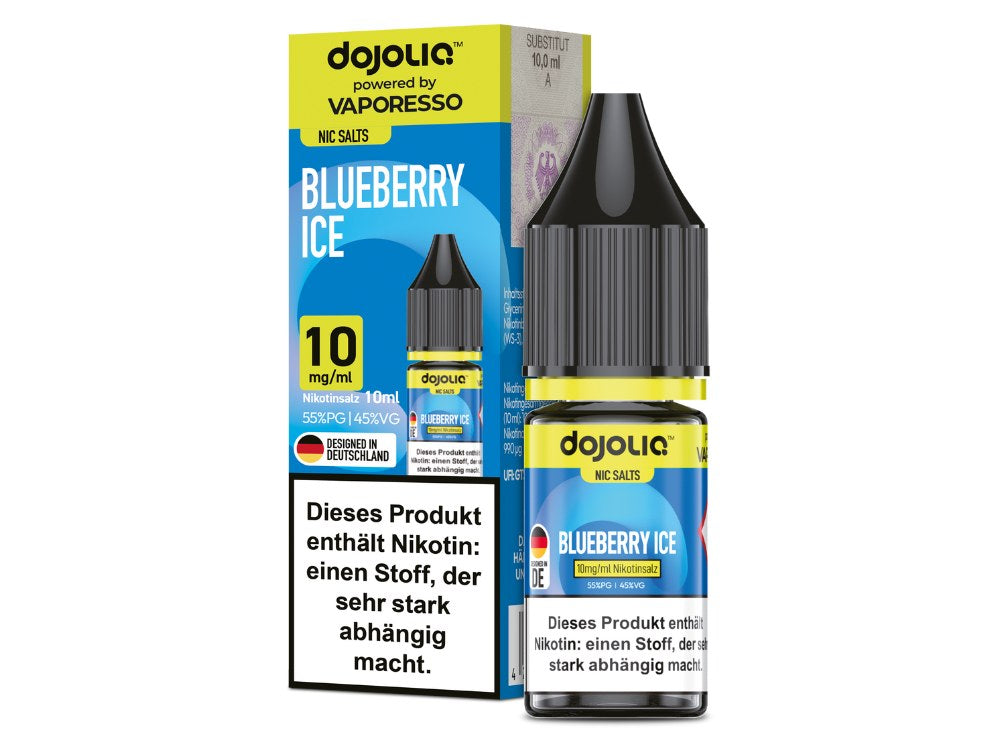 Vaporesso - Dojoliq - Nikotinsalz Liquid - Blueberry Ice