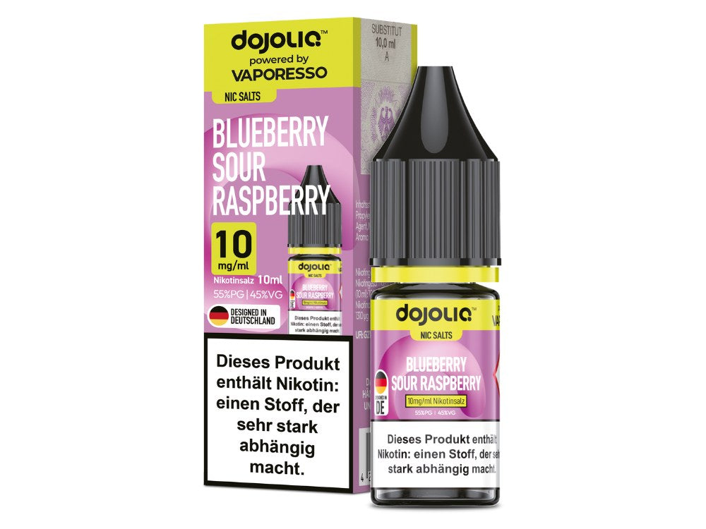 Vaporesso - Dojoliq - Nikotinsalz Liquid - Blueberry Sour Raspberry
