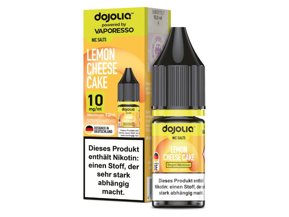 Vaporesso - Dojoliq - Nikotinsalz Liquid - Lemon Cheese Cake