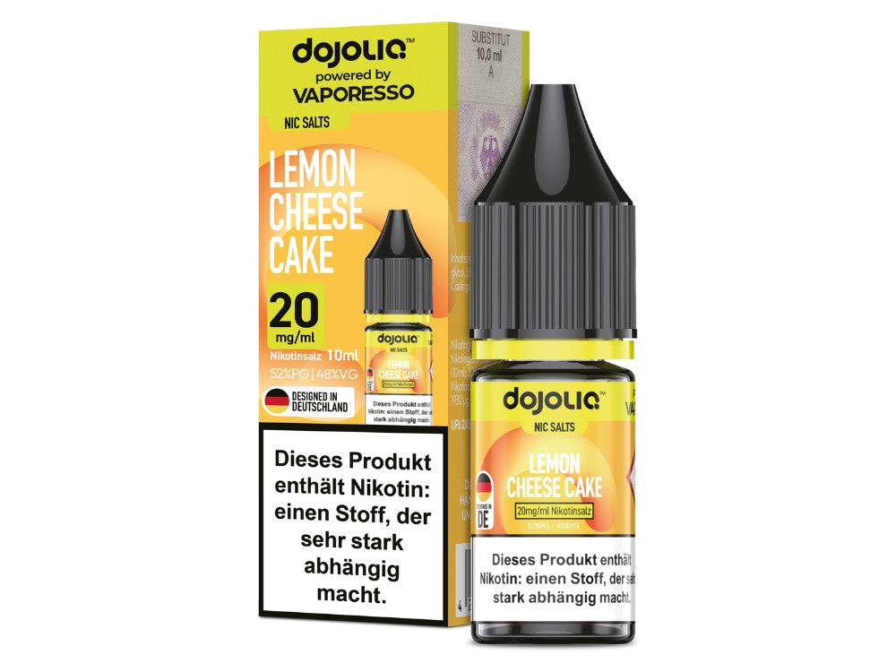 Vaporesso - Dojoliq - Nikotinsalz Liquid - Lemon Cheese Cake