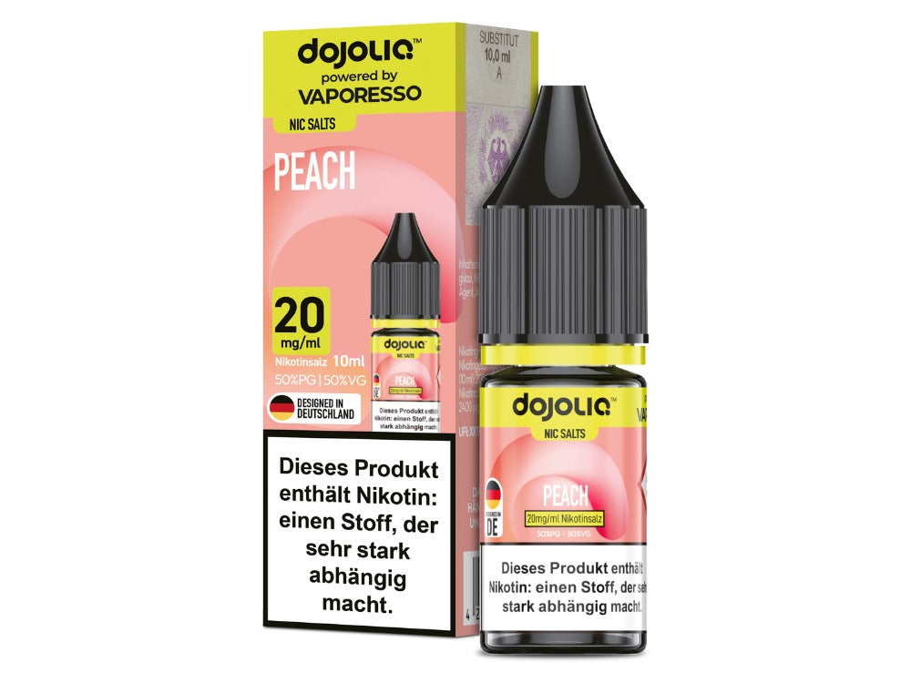 Vaporesso - Dojoliq - Nikotinsalz Liquid - Peach
