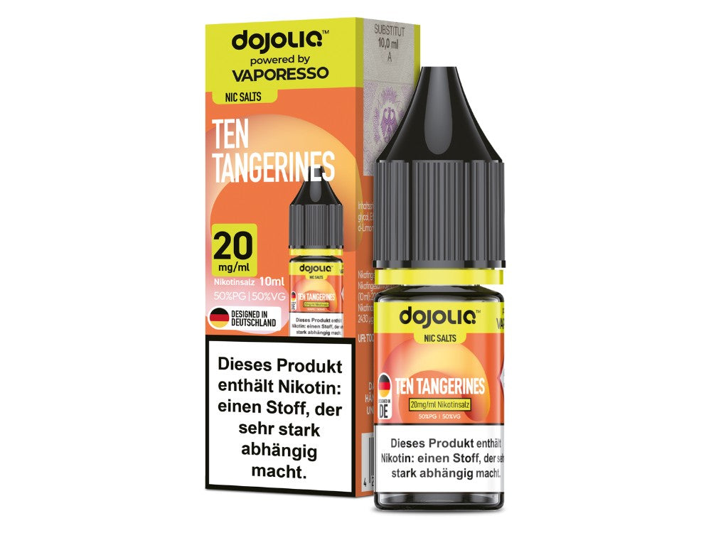 Vaporesso - Dojoliq - Nikotinsalz Liquid - Ten Tangerines