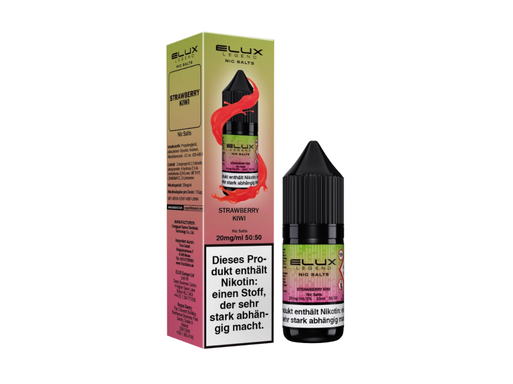Elux - Nikotinsalz Liquid - Strawberry Kiwi