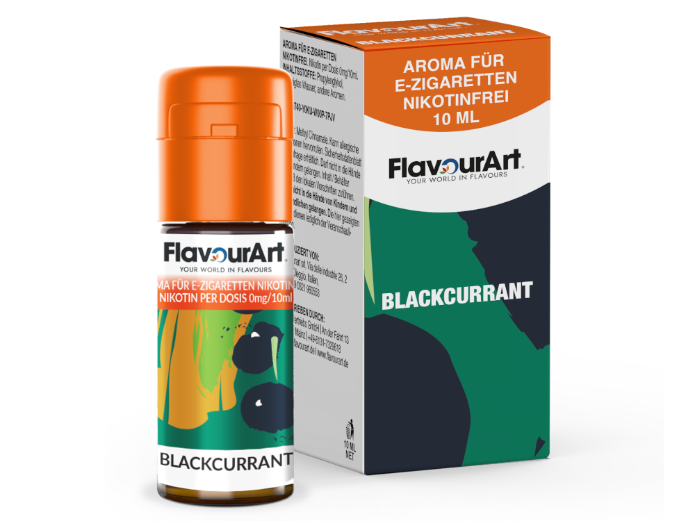 FlavourArt - Aromen 10 ml - Black Currant