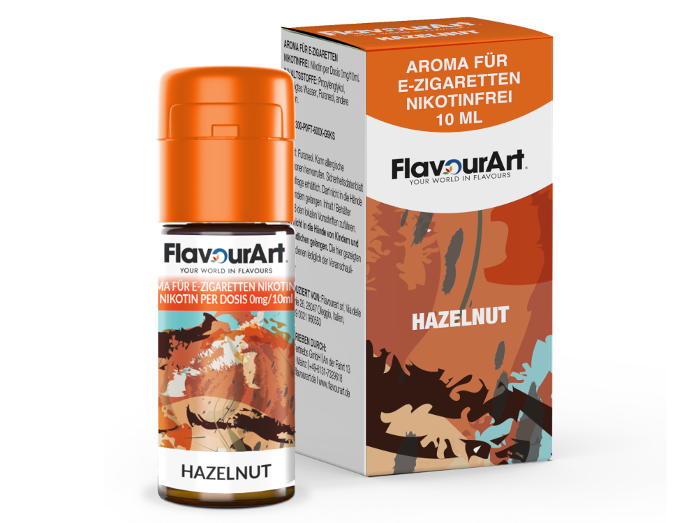 FlavourArt - Aromen 10 ml - Hazelnut
