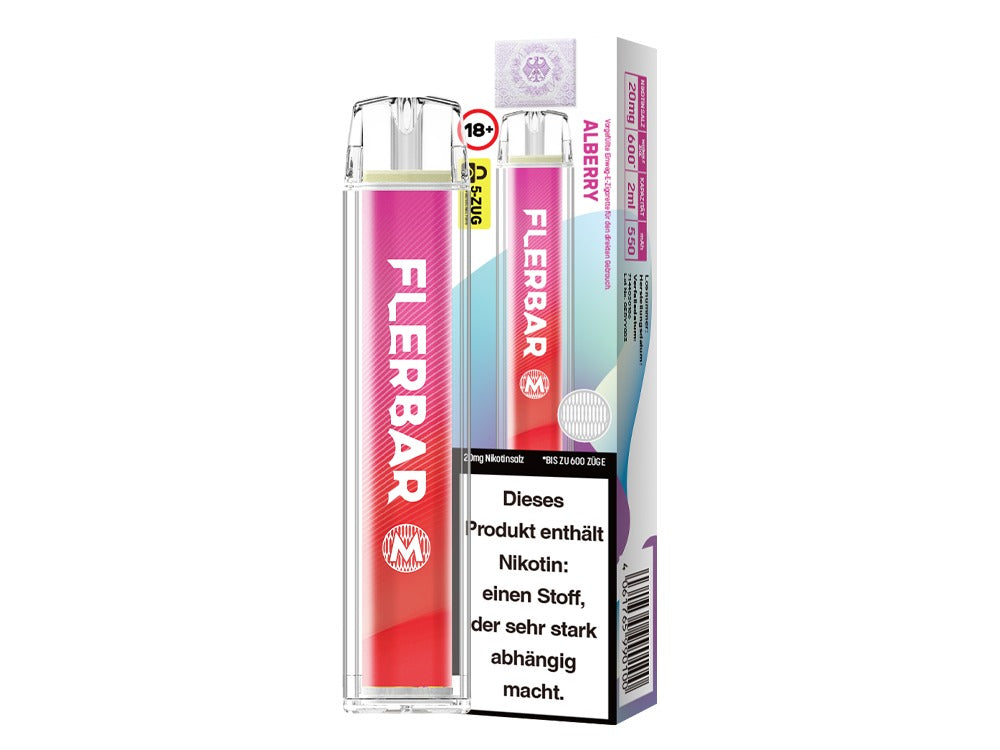 Flerbar - M Einweg E-Zigarette - Alberry