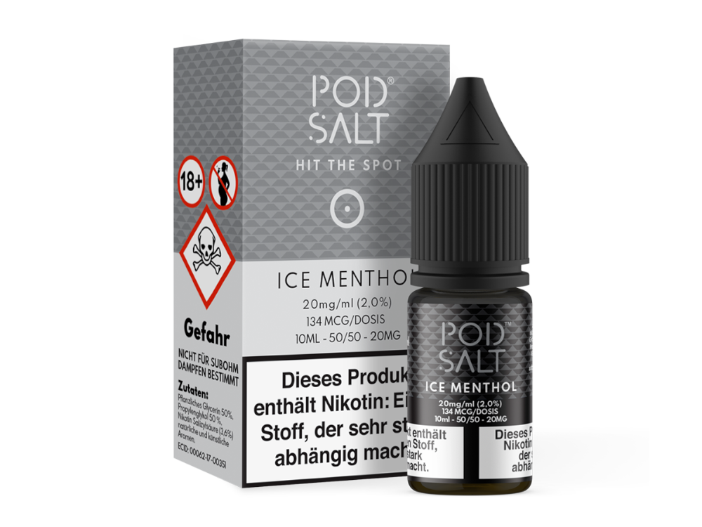 Pod Salt - Ice Menthol - Nikotinsalz Liquid