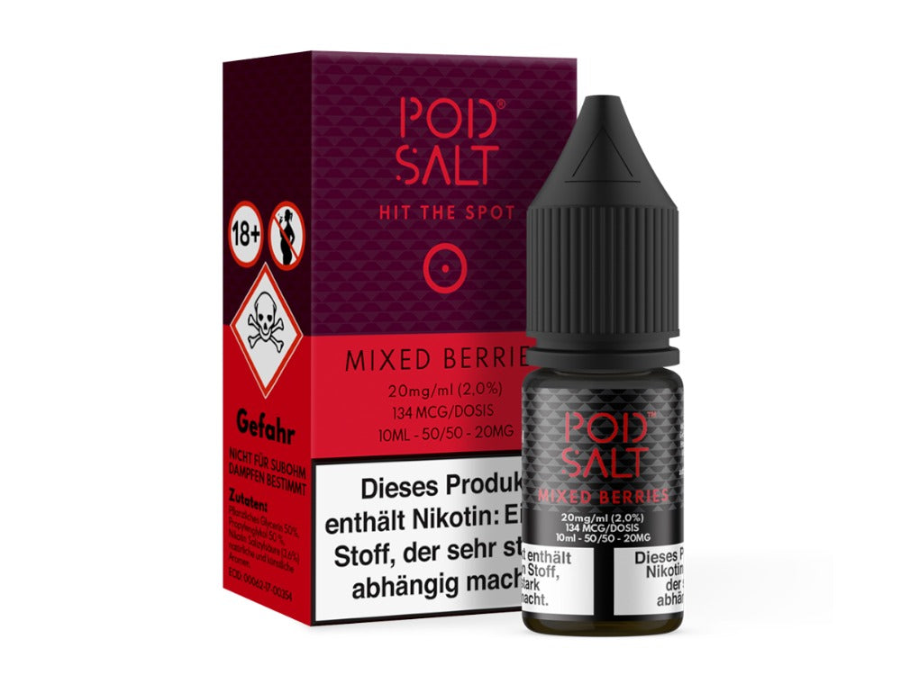 Pod Salt - Mixed Berries - Nikotinsalz Liquid