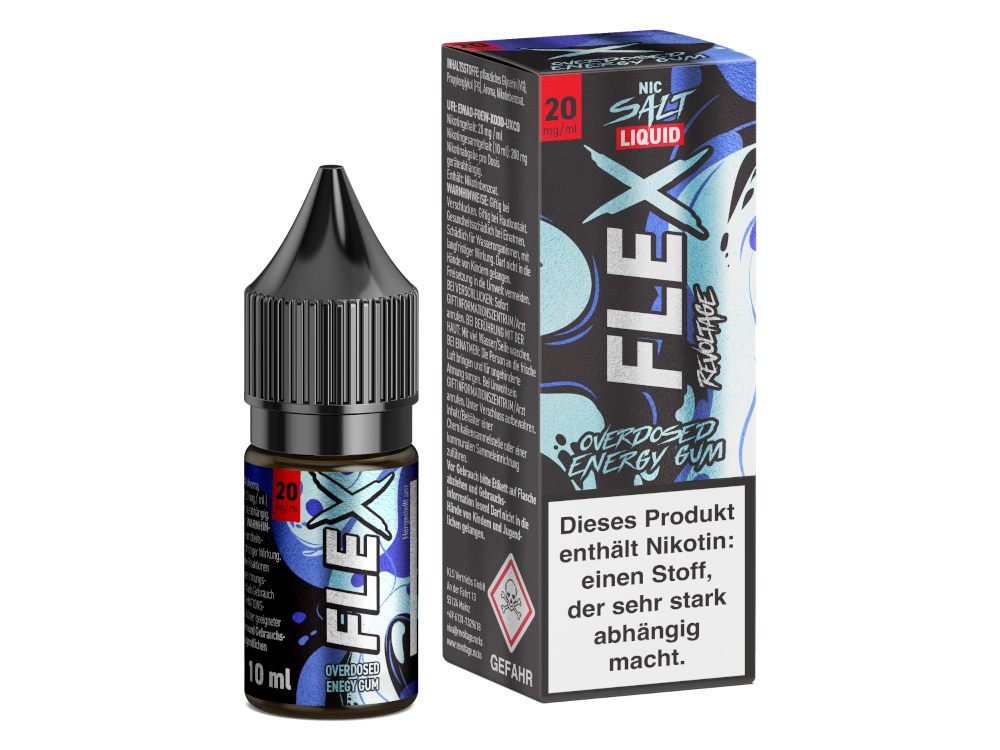 Revoltage - FLEX Nikotinsalz Liquid - Energy Gum