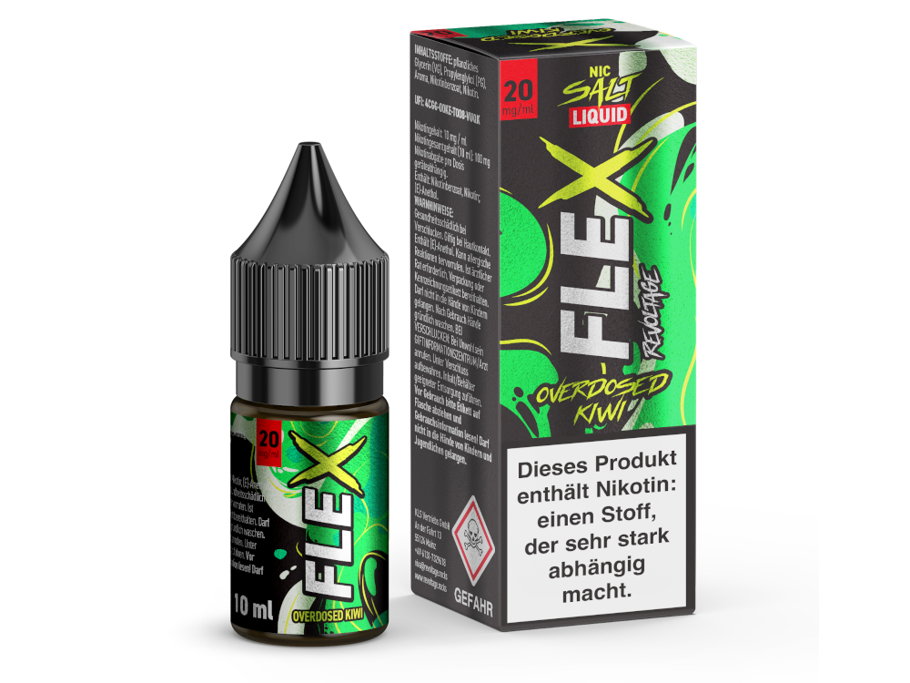 Revoltage - FLEX Nikotinsalz Liquid - Kiwi