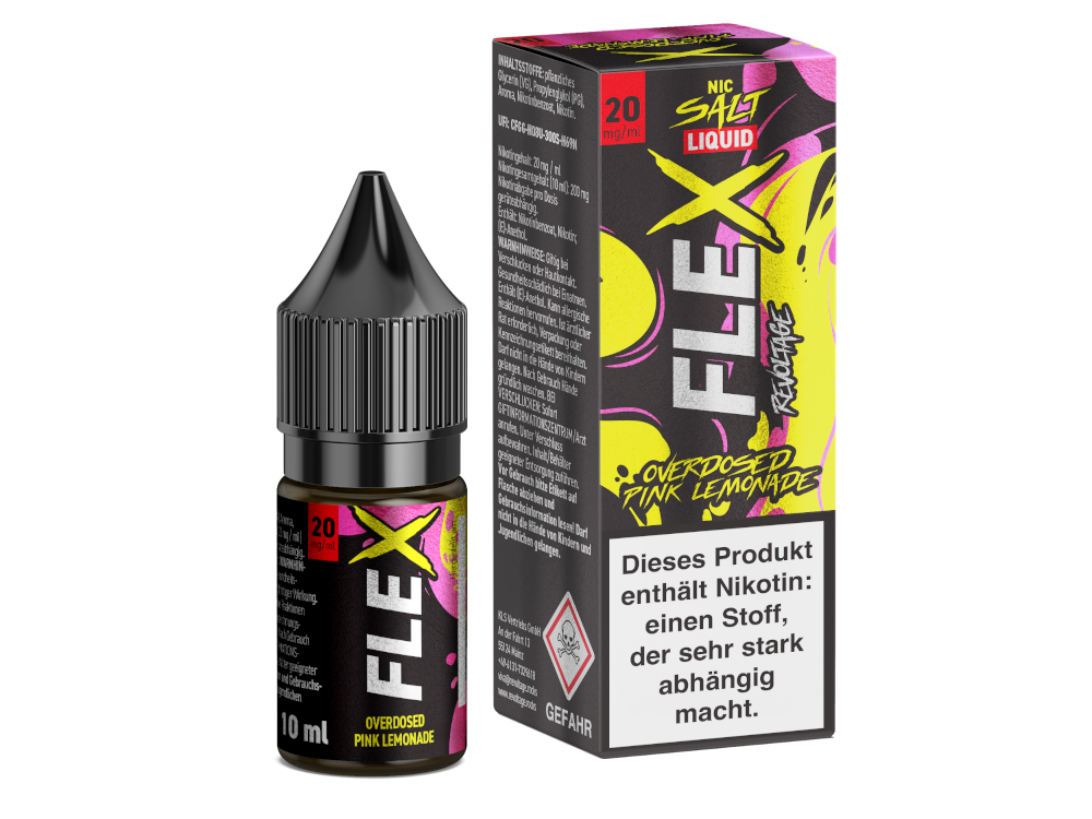 Revoltage - FLEX Nikotinsalz Liquid - Pink Lemonade