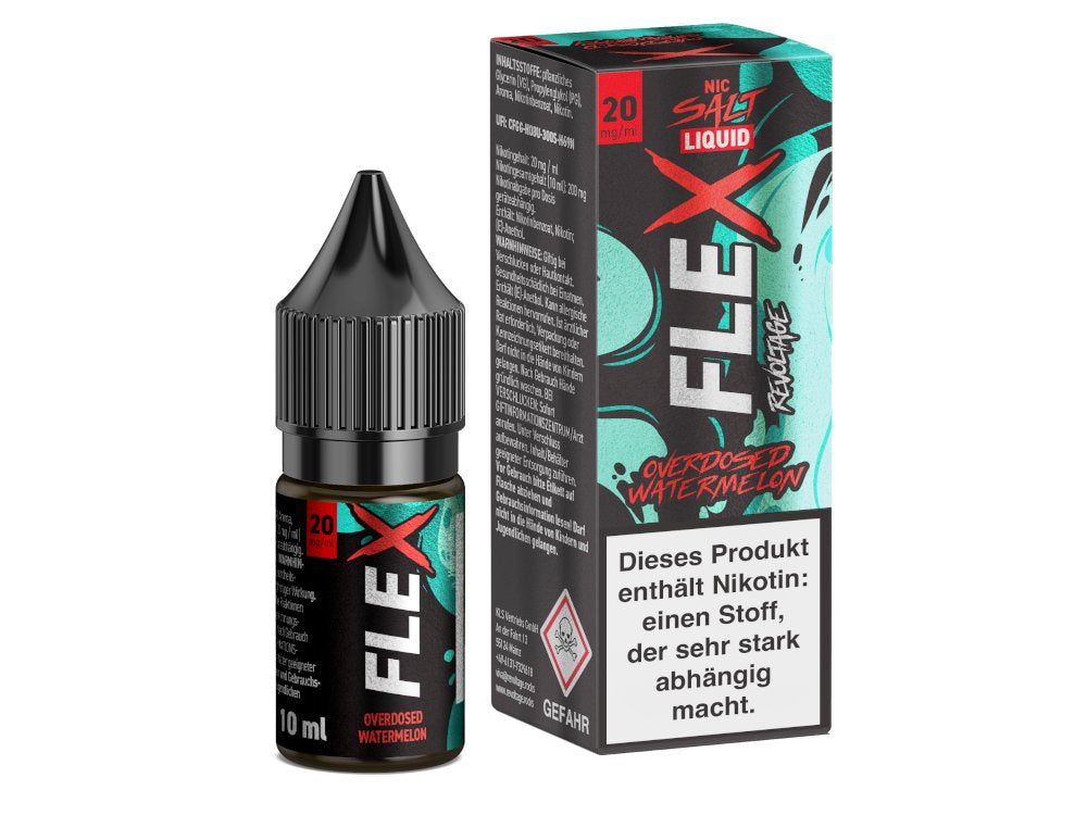Revoltage - FLEX Nikotinsalz Liquid - Watermelon