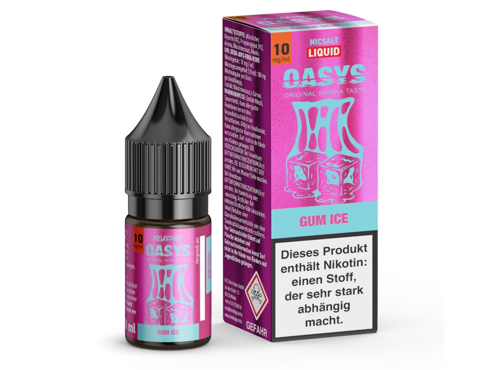 Revoltage - OASYS - Hybrid Nikotinsalz Liquid - Gum Ice