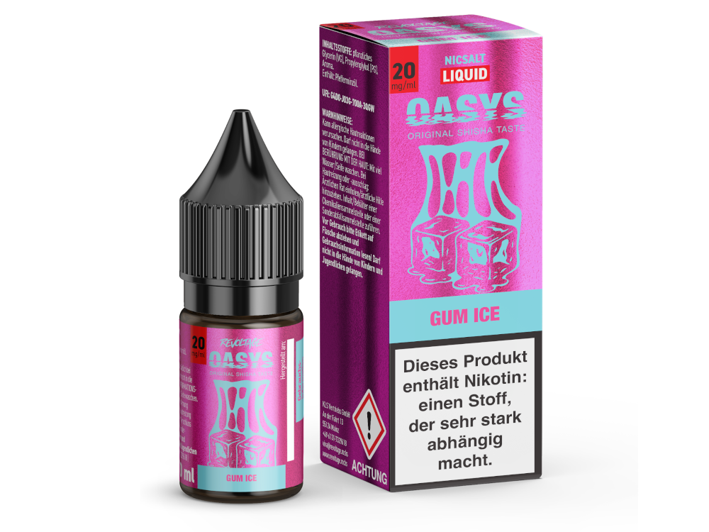 Revoltage - OASYS - Hybrid Nikotinsalz Liquid - Gum Ice