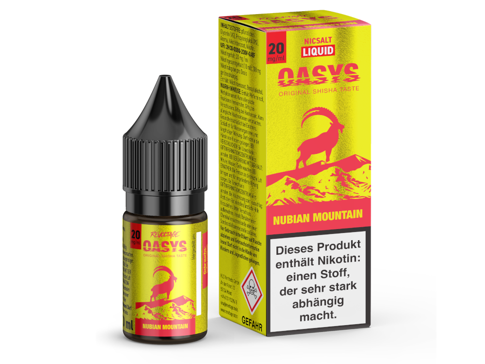 Revoltage - OASYS - Hybrid Nikotinsalz Liquid - Nubian Mountain
