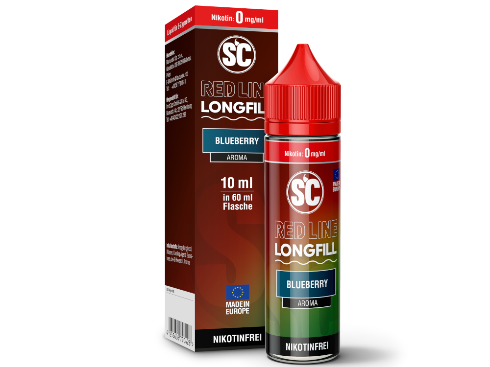 SC - Red Line Longfills 10 ml - Blueberry