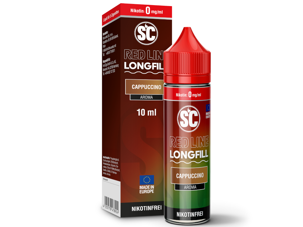 SC - Red Line Longfills 10 ml - Cappuccino