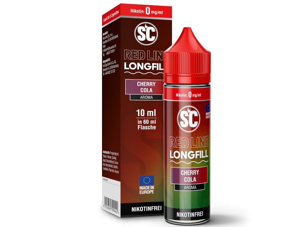 SC - Red Line Longfills 10 ml - Cherry Cola