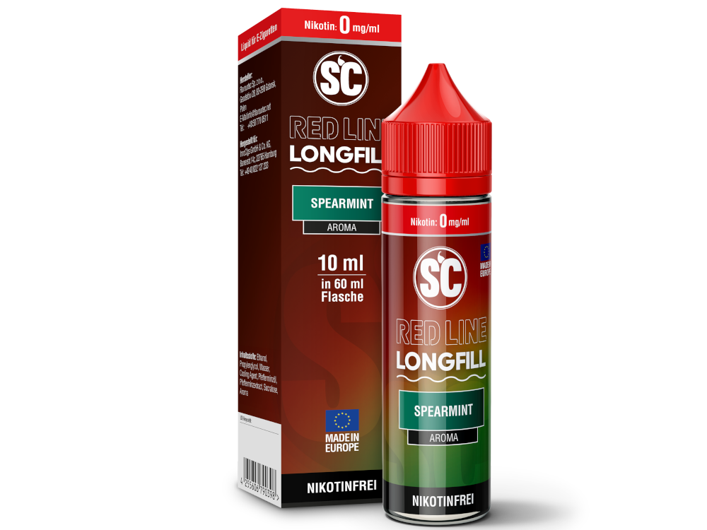 SC - Red Line Longfills 10 ml - Spearmint