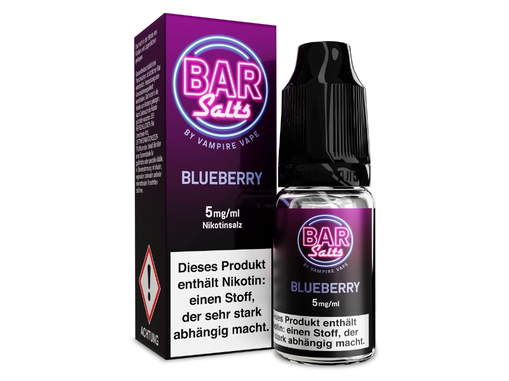 Vampire Vape - Bar Salts - Nikotinsalz Liquid - Blueberry