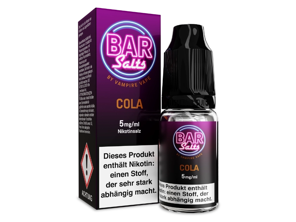 Vampire Vape - Bar Salts - Nikotinsalz Liquid - Cola