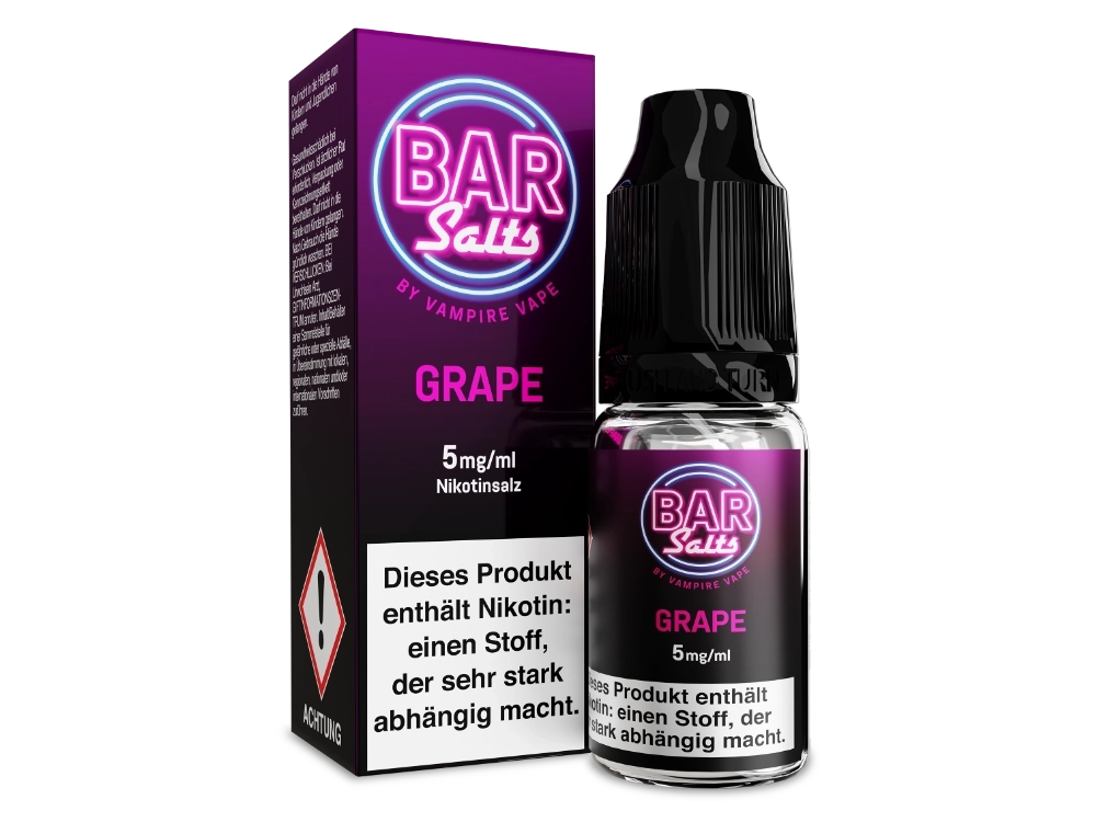 Vampire Vape - Bar Salts - Nikotinsalz Liquid - Grape