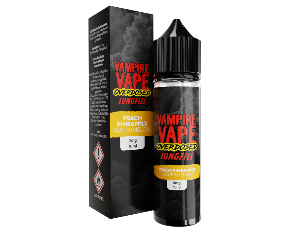 Vampire Vape - Overdosed - Aroma 10 ml - Peach Pineapple Watermelon