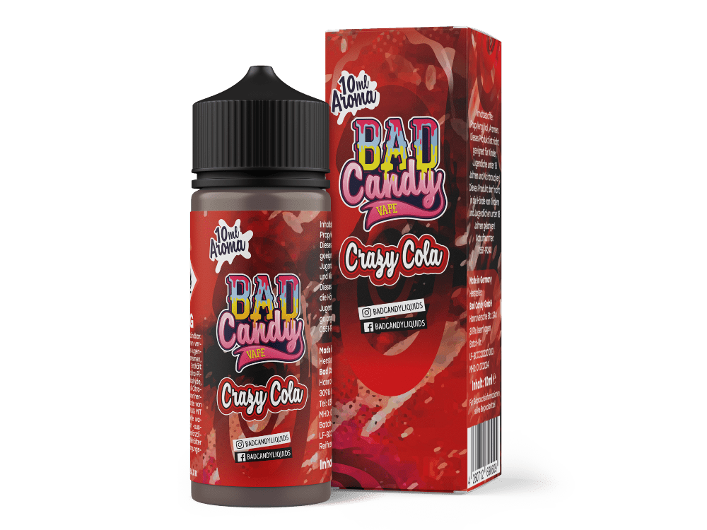 Bad Candy Liquids - Aroma Crazy Cola 10ml - BAD CANDY LIQUIDS