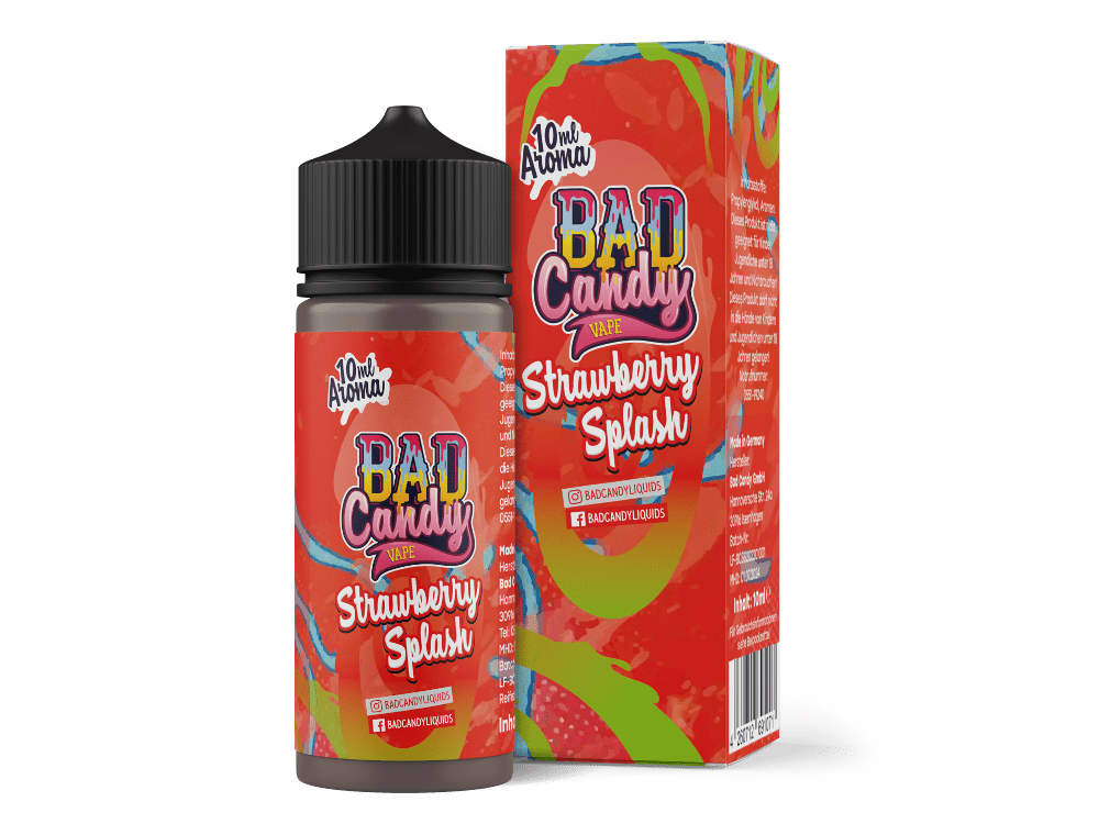 Bad Candy Liquids - Aroma Strawberry Splash 10ml - BAD CANDY LIQUIDS