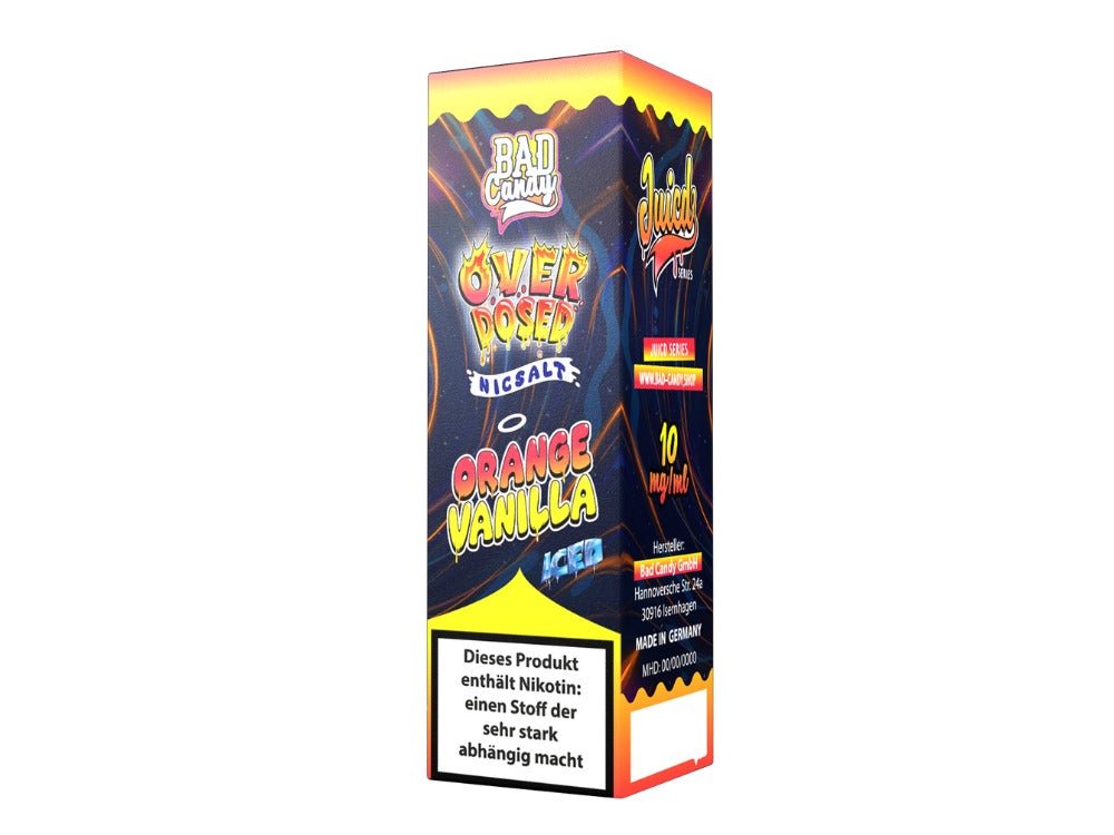 Bad Candy Liquids - Juicd - Nikotinsalz Liquid - Orange Vanilla - BAD CANDY LIQUIDS