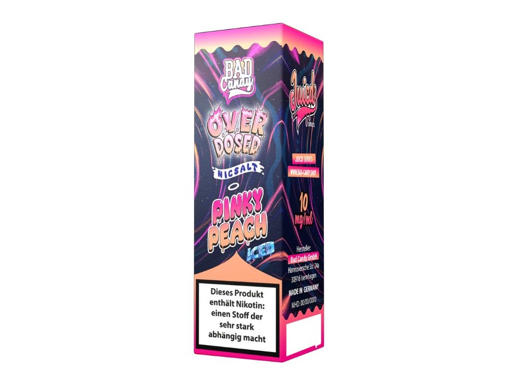 Bad Candy Liquids - Juicd - Nikotinsalz Liquid - Pinky Peach - BAD CANDY LIQUIDS