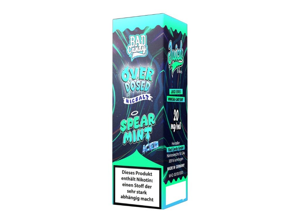 Bad Candy Liquids - Juicd - Nikotinsalz Liquid - Spearmint - BAD CANDY LIQUIDS