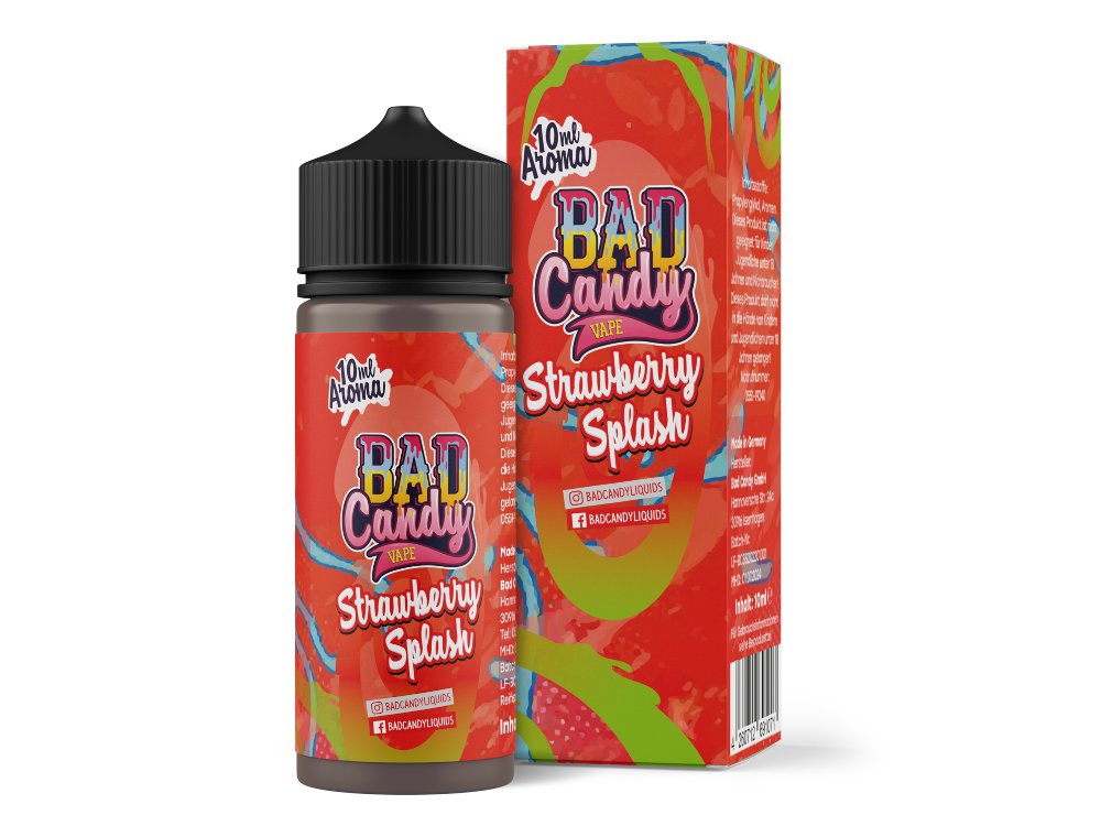 Bad Candy Liquids - Aroma Strawberry Splash 10ml