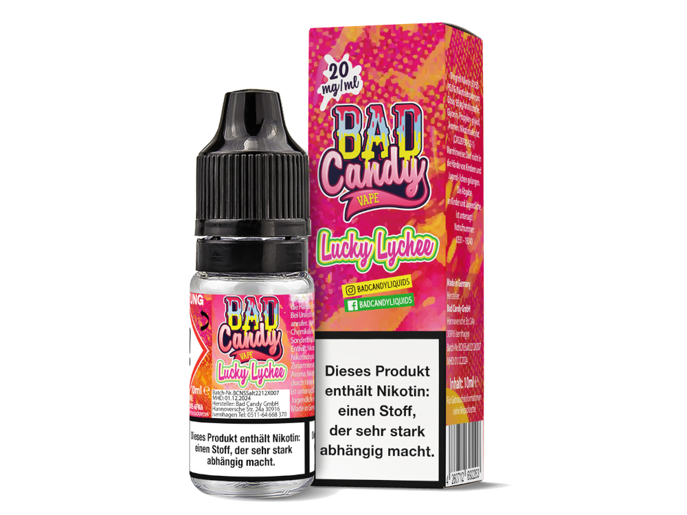 Bad Candy Liquids - Lucky Lychee - Nikotinsalz Liquid