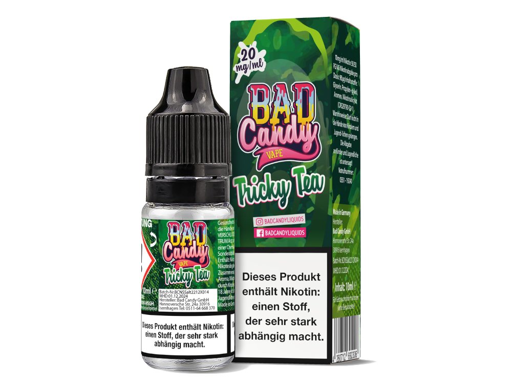 Bad Candy Liquids - Tricky Tea - Nikotinsalz Liquid