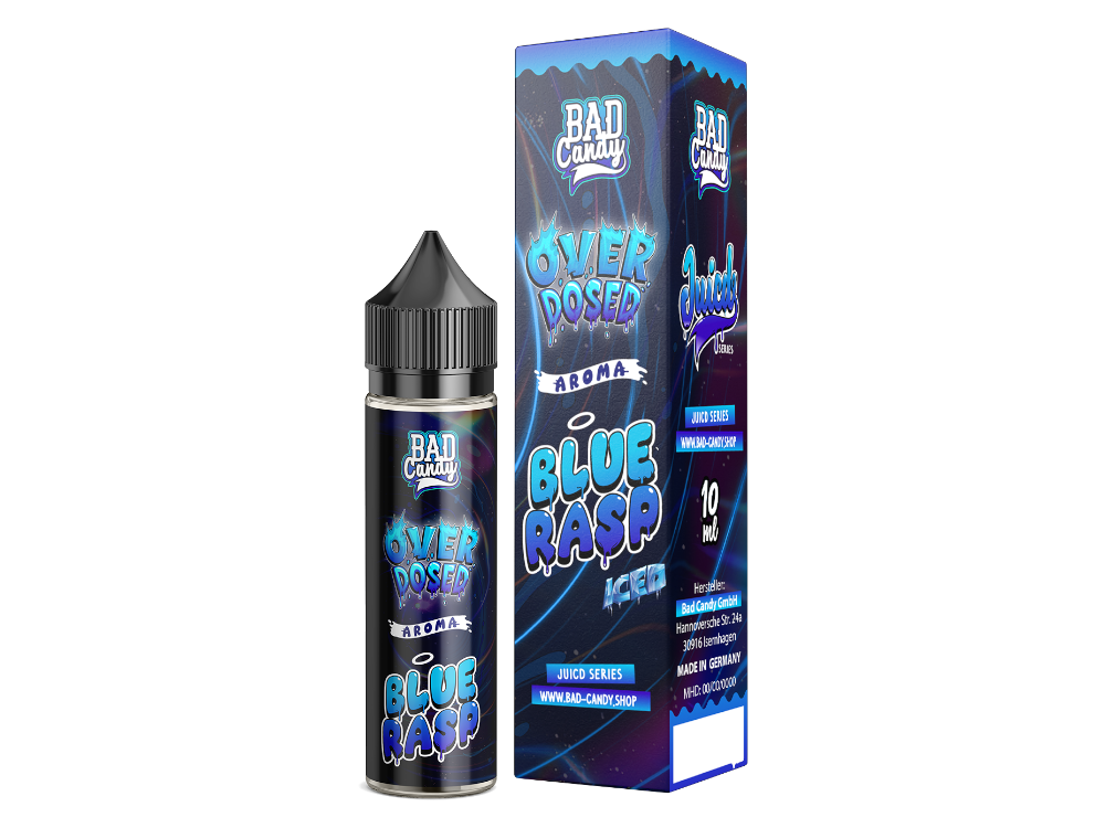 Bad Candy Liquids - Juicd - Longfills 10 ml - Blue Rasp