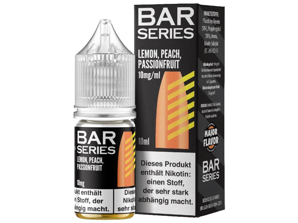 Bar Series - Nikotinsalz Liquid - Lemon Peach Passionfruit - BAR SERIES