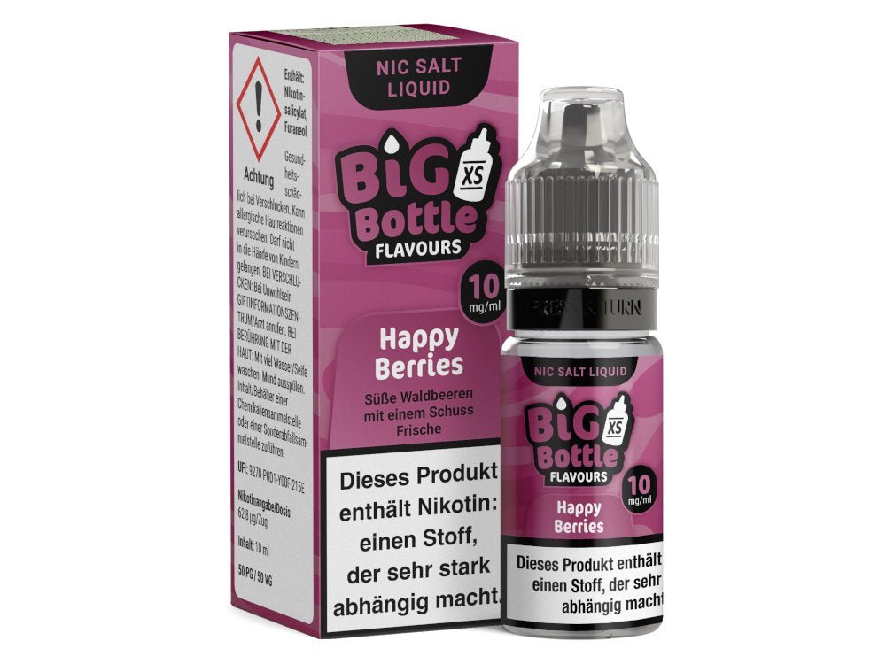 Big Bottle - Happy Berries - Nikotinsalz Liquid - BIG BOTTLE