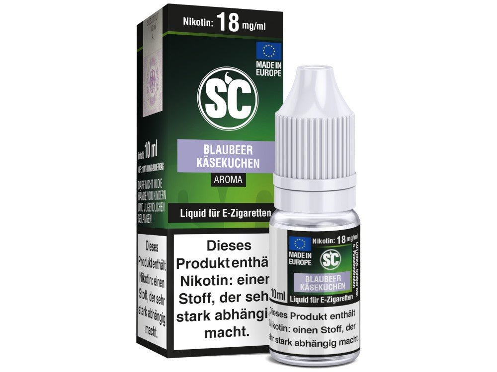 Blaubeer Käsekuchen E - Zigaretten Liquid - SC LIQUID