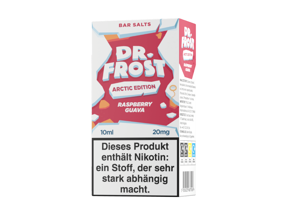 Dr. Frost - Arctic Edition - Nikotinsalz Liquid - Raspberry Guava - DR. FROST