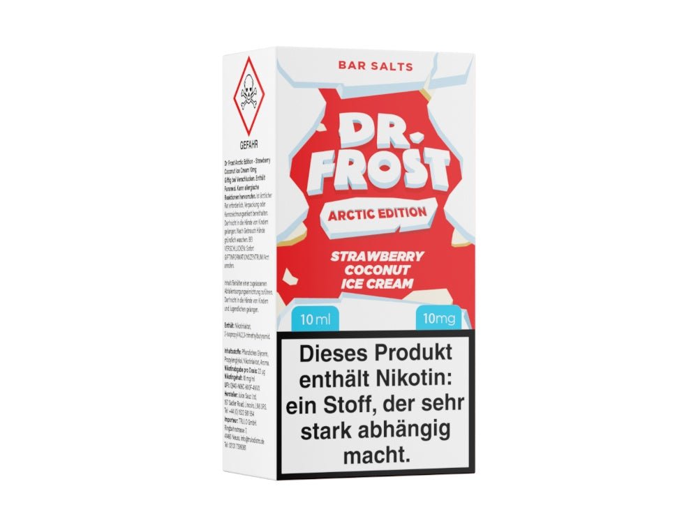 Dr. Frost - Arctic Edition - Nikotinsalz Liquid - Strawberry Coconut Ice Cream - DR. FROST