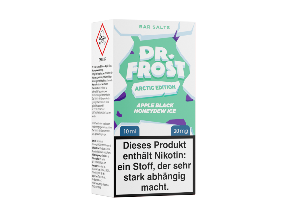 Dr. Frost - Arctic Edition - Nikotinsalz Liquid - Apple Black Honeydew Ice