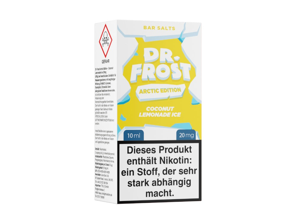 Dr. Frost - Arctic Edition - Nikotinsalz Liquid - Coconut Lemonade Ice